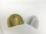 GOLD COLORED WIRE MESH